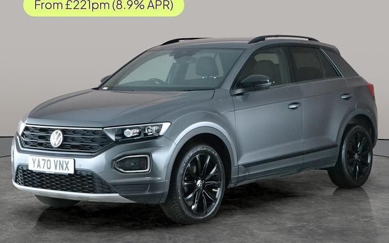 Grey Used 2021 VW T-Roc Black Edition SUV | £14,913 (Fair price) - Image 1/2