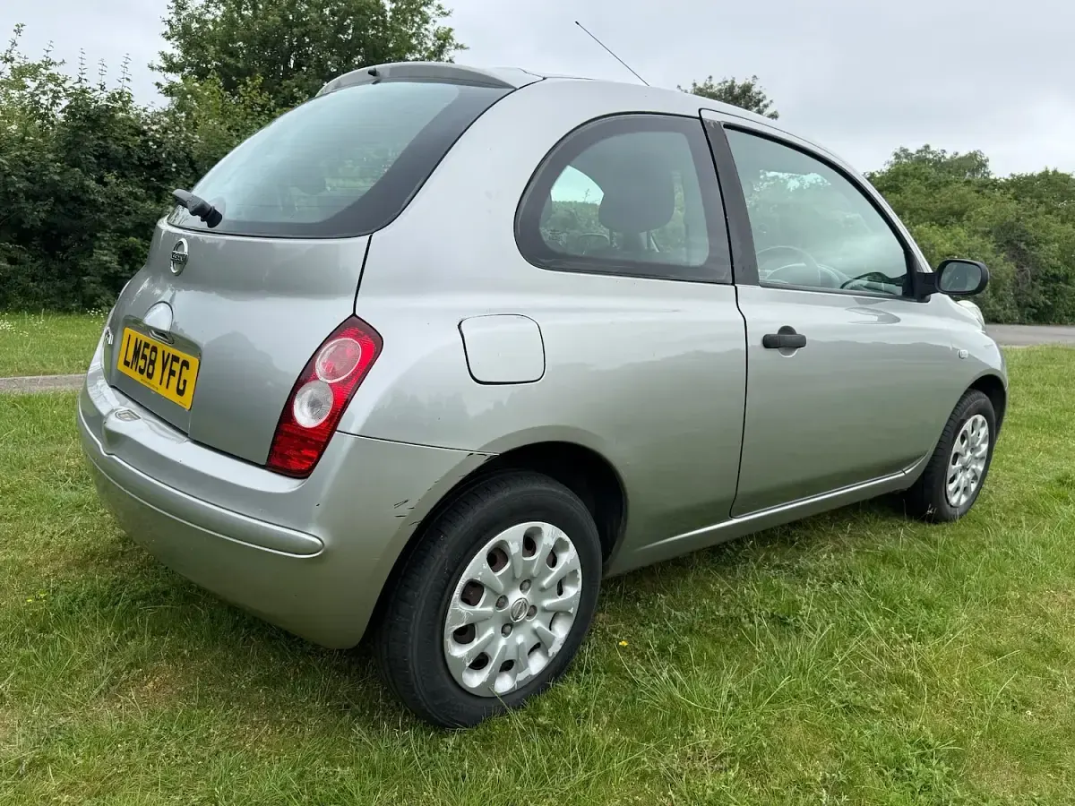 Used Nissan Micra Visia 79 HP (58 kW) 2008 Silver Hatchback