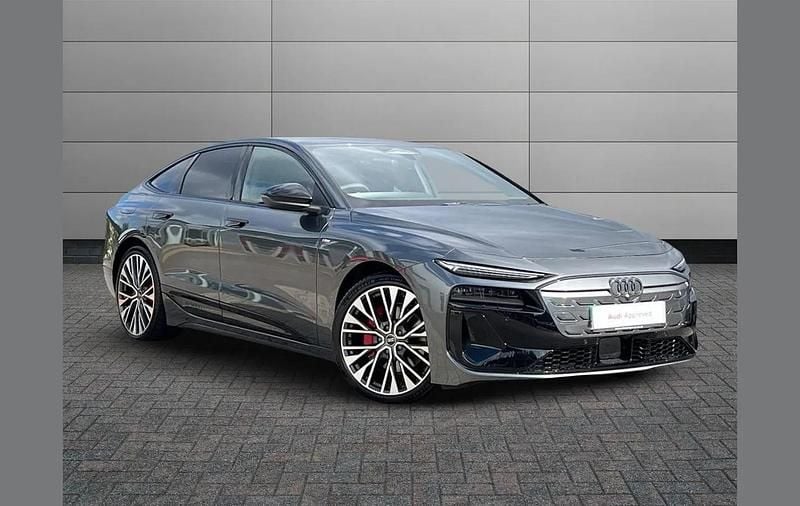 Grey New 2025 Audi A6 e-tron Performance Sedan | £65,491 - Image 1/4