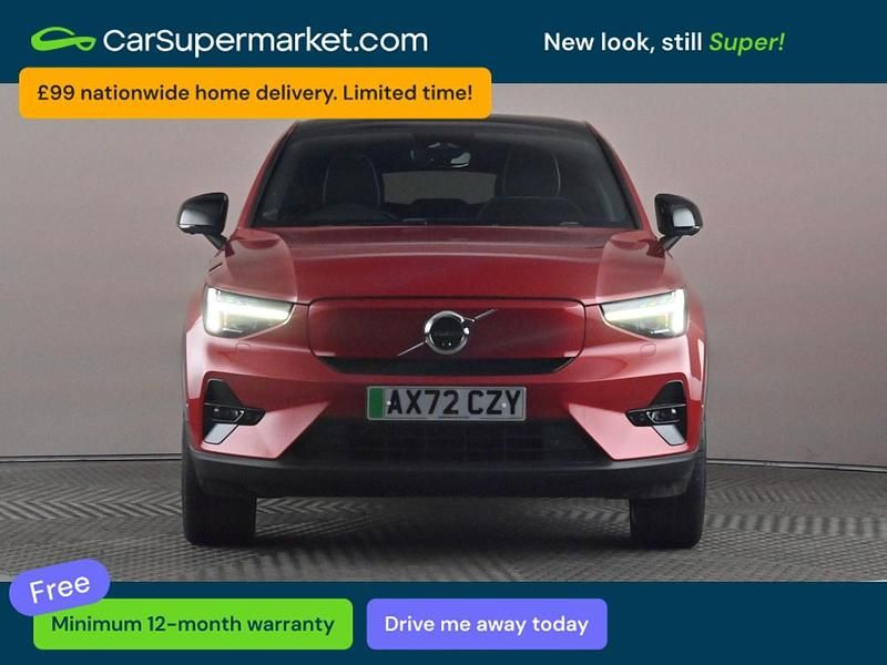 Used Volvo C40 Ultimate 300 kW (408 HP) 2023 Red SUV