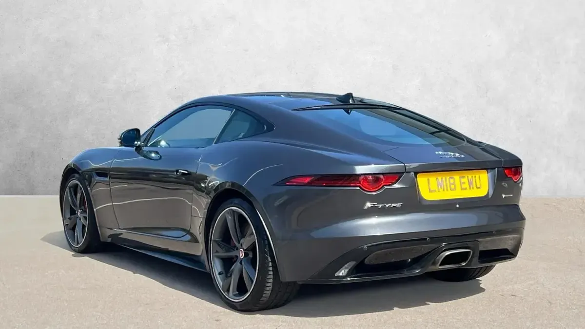 Used Jaguar F-Type R-Dynamic 300 HP (220 kW) 2018 Grey Coupe