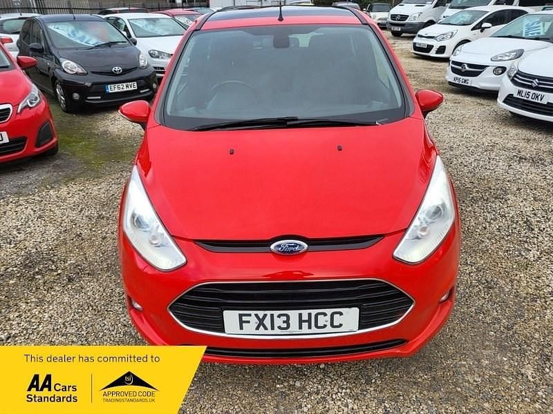 Used Ford B-MAX Titanium 120 HP (88 kW) 2013 Red MPV