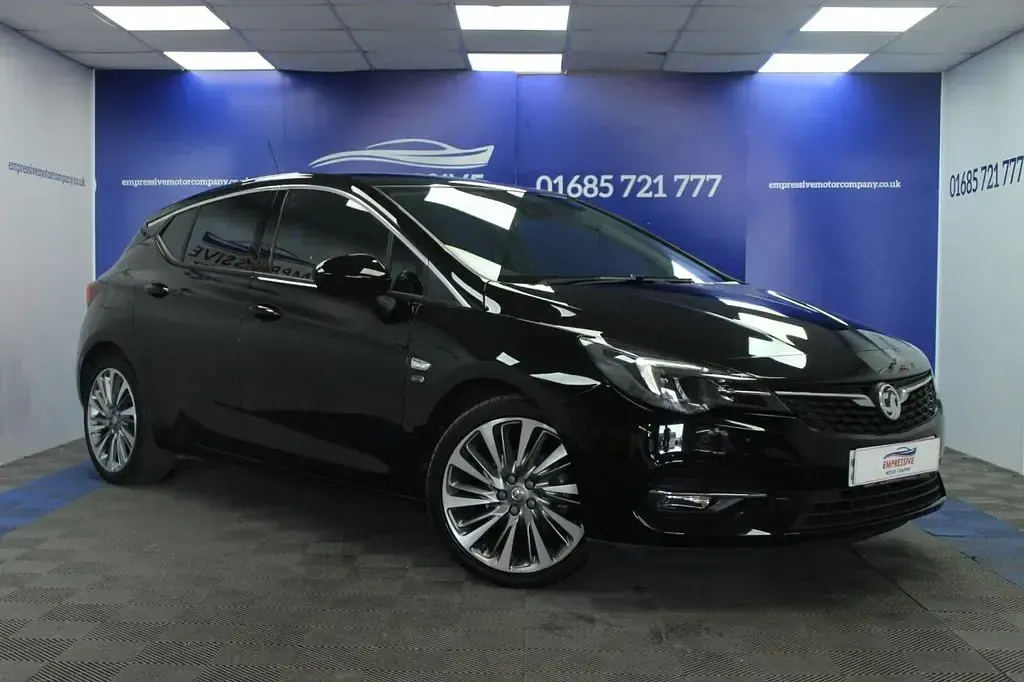 Used Vauxhall Astra Edition 2021 Black Hatchback
