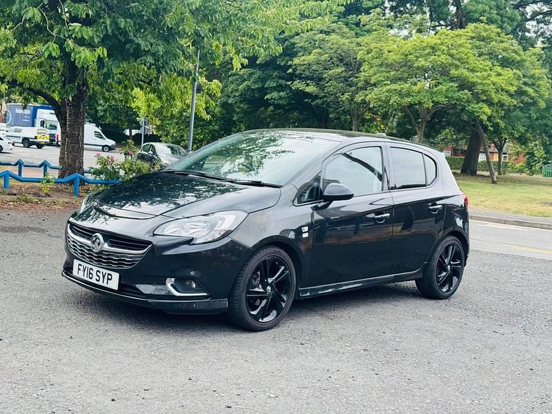 Used Vauxhall Corsa Edition 2016 Black Hatchback
