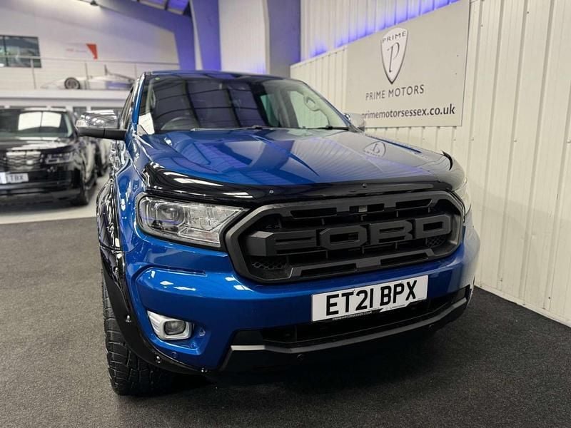 Used Ford Ranger Limited 2021 Blue Pickup