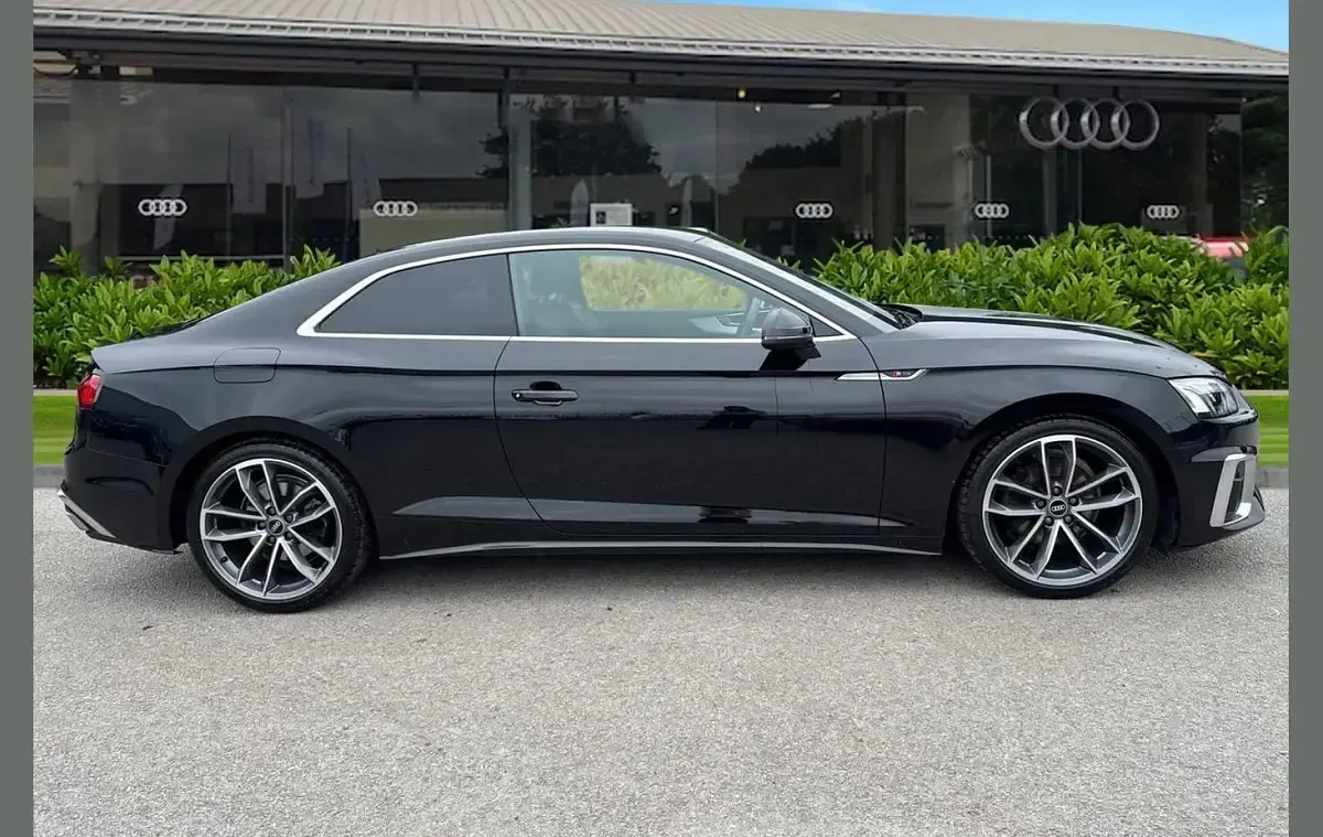 Used Audi A5 S-Line 150 HP (110 kW) 2022 Black Coupe