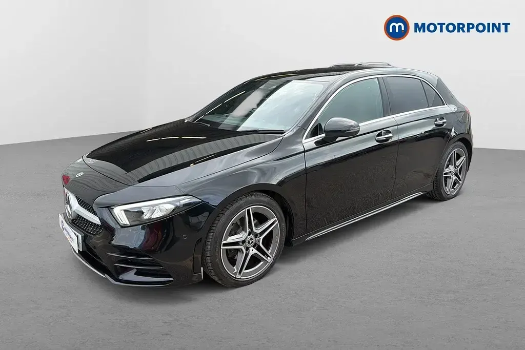 Usado Mercedes A200 AMG Line Premium 2019 Preto Citadino