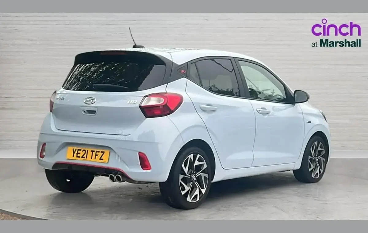 Used Hyundai i10 N Line 100 HP (73 kW) 2021 Grey Hatchback