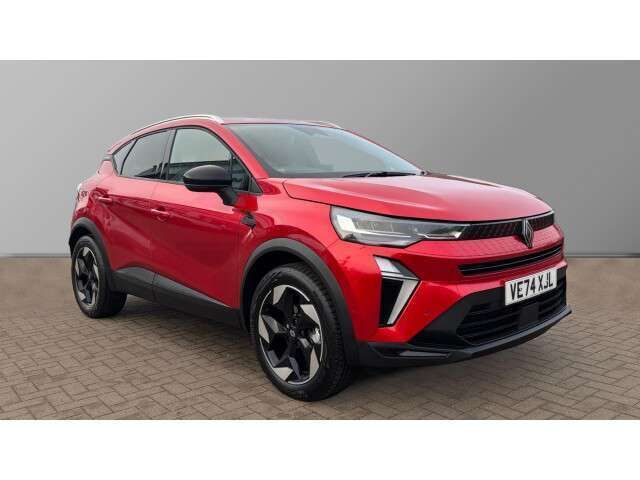 Red New 2024 Renault Captur Techno SUV | £21,257 (A bit pricey) - Image 1/4