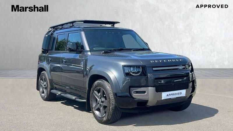 Carpathian grey Used 2024 Land Rover Defender SE Dynamic SUV | £73,396 (A bit pricey) - Image 1/4