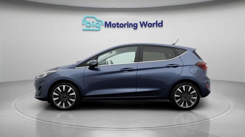 Used Ford Fiesta Titanium X 125 HP (91 kW) 2023 Blue Hatchback