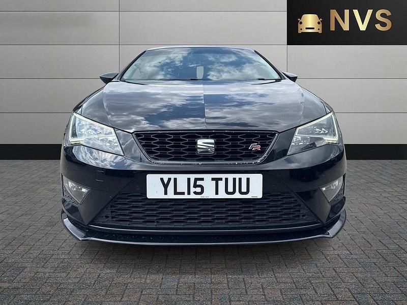 Used Seat Leon FR 184 HP (135 kW) 2015 Black Hatchback