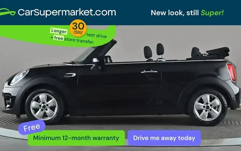 Begagnad Mini Cooper Cabriolet Classic 136 HK (100 kW) 2020 Svart Cab
