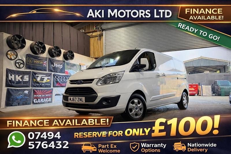 Used Ford Transit Custom Limited 170 HP (125 kW) 2017 White Van