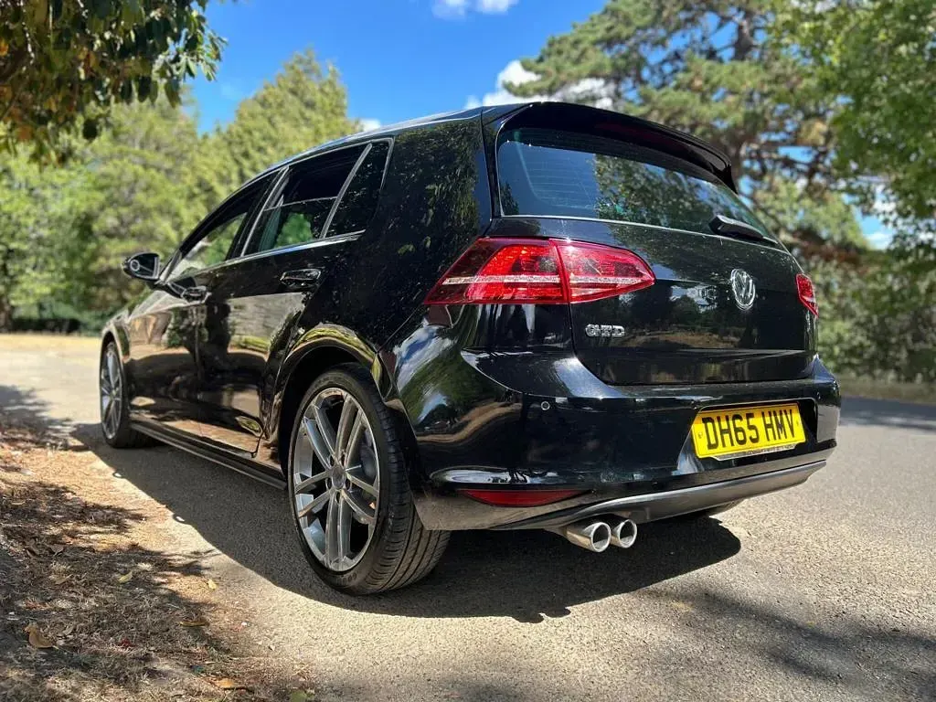 Used VW Golf VII GTD 2016 Black Hatchback