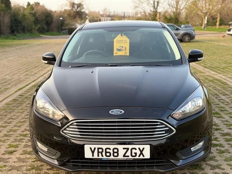 Used Ford Focus Zetec 2018 Black Hatchback