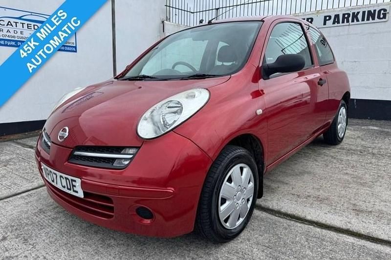 Used Nissan Micra 80 HP (58 kW) 2007 Red Hatchback