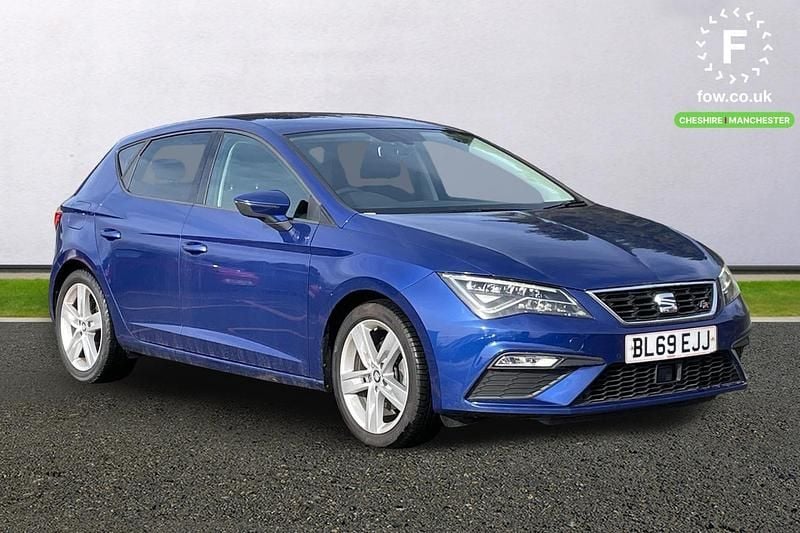 Used Seat Leon FR 131 HP (96 kW) 2019 Blue Hatchback