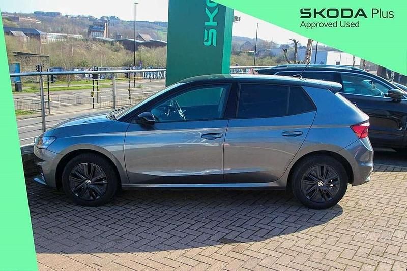 Used Skoda Fabia Colour Edition 94 HP (69 kW) 2022 Graphite grey metallic black magic pearl effect Hatchback