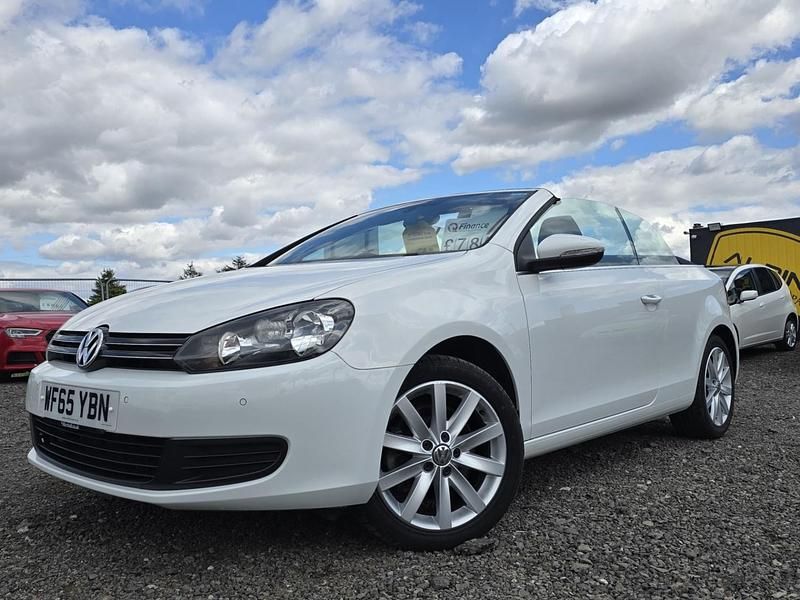 Used VW Golf Cabriolet SE 150 HP (110 kW) 2015 White Cabriolet
