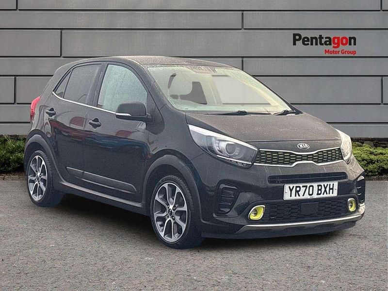 Black Used 2020 Kia Picanto X-Line Hatchback | £10,520 (Fair price) - Image 1/4
