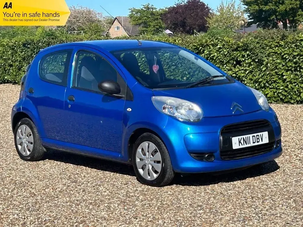 Used Citroën C1 68 HP (50 kW) 2011 Blue Hatchback