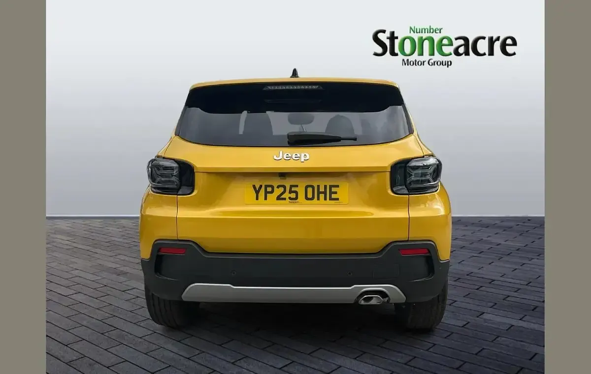 New Jeep Avenger Summit 99 HP (72 kW) 2025 Yellow SUV