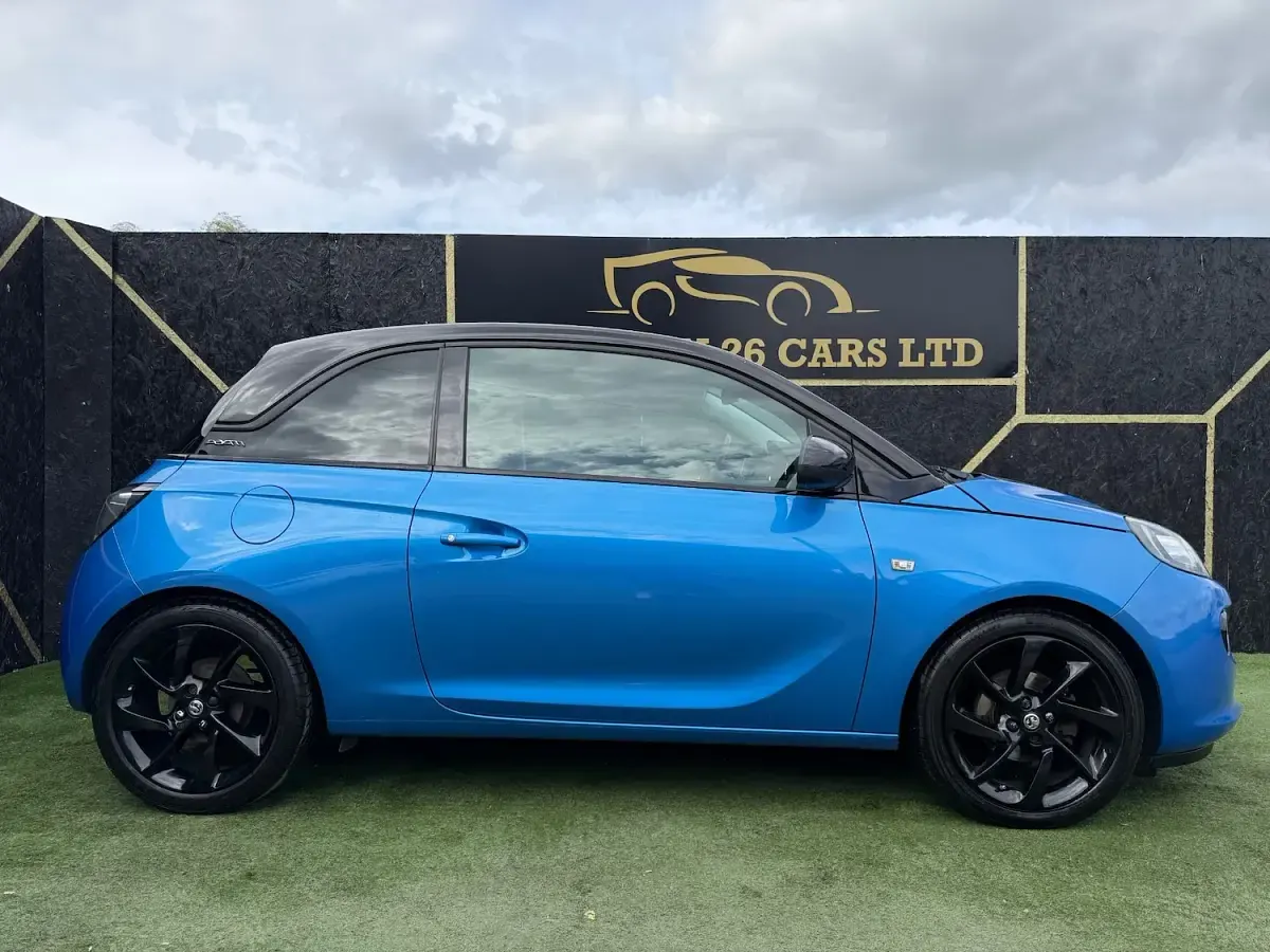 Used Vauxhall Adam 70 HP (51 kW) 2017 Blue Hatchback