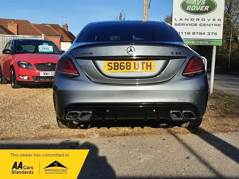 Used Mercedes C63 AMG AMG 2018 Grey Sedan