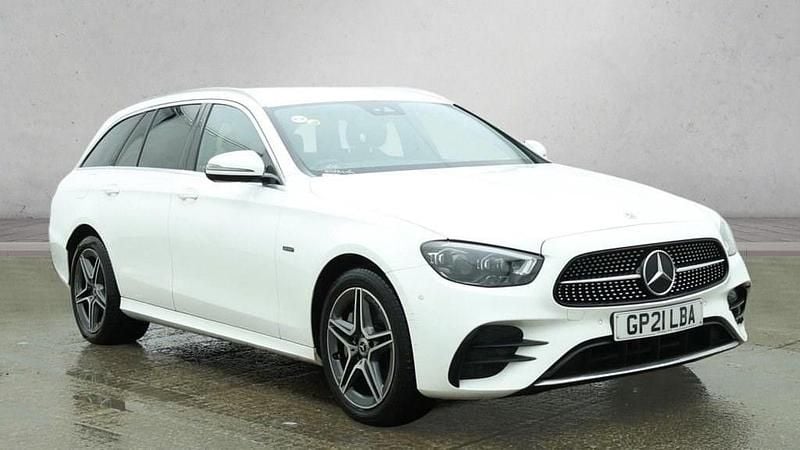 White Used 2021 Mercedes E300 AMG line Estate | £20,999 (Super price) - Image 1/4