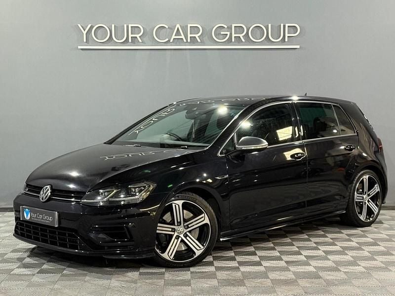 Used VW Golf VII R 300 HP (220 kW) 2020 Black Hatchback