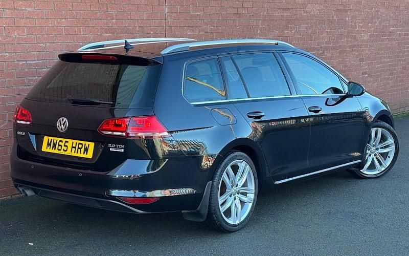 Used VW Golf VII GT 150 HP (110 kW) 2016 Black Estate