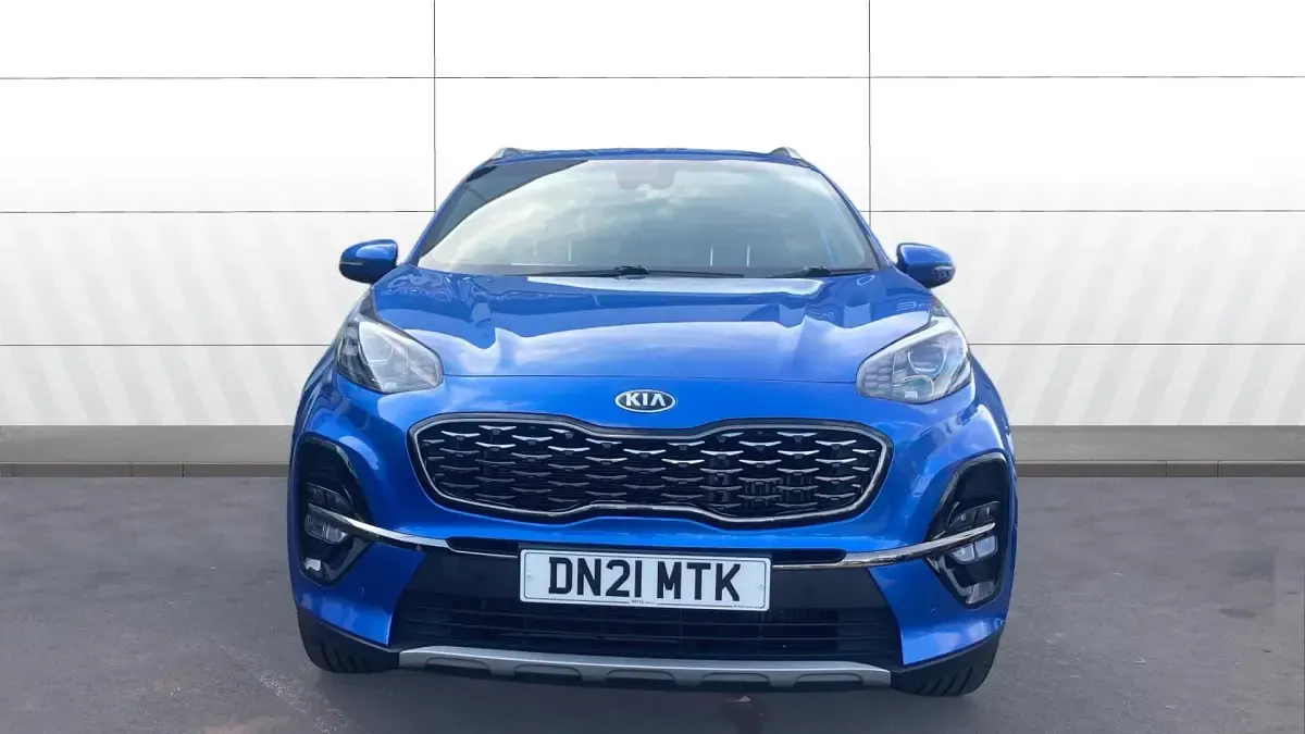 Used Kia Sportage GT-Line 174 HP (127 kW) 2021 Blue SUV