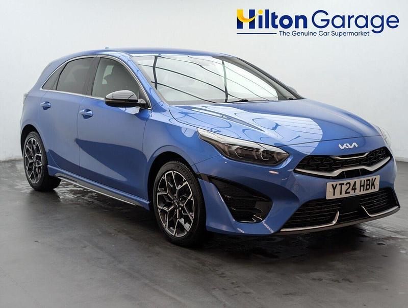 Blue Used 2024 Kia Ceed GT-Line Hatchback | £18,700 (Fair price) - Image 1/4