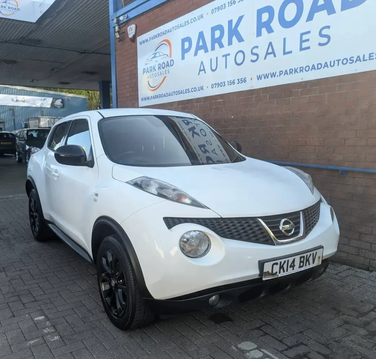 Usado Nissan Juke N-TEC 2014 Blanco SUV