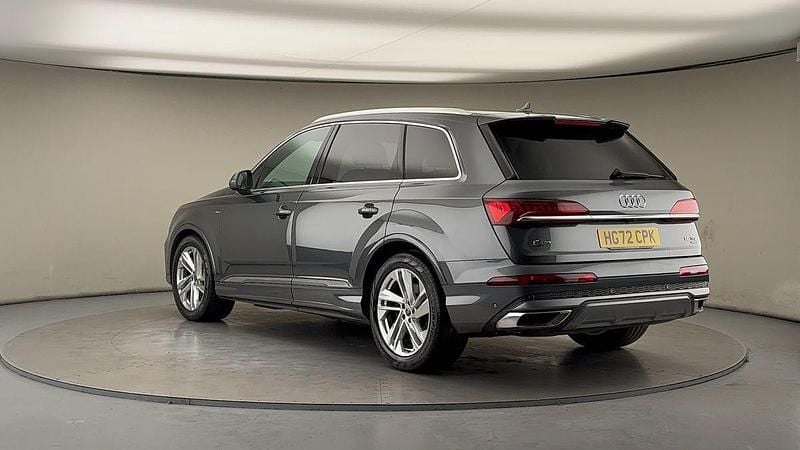 Used Audi Q7 S-Line 340 HP (250 kW) 2022 Daytona gray pearl effect/daytona gray pearl effec SUV