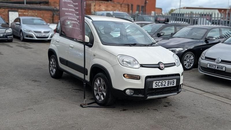 Used Fiat Panda 4x4 S 2012 White Hatchback