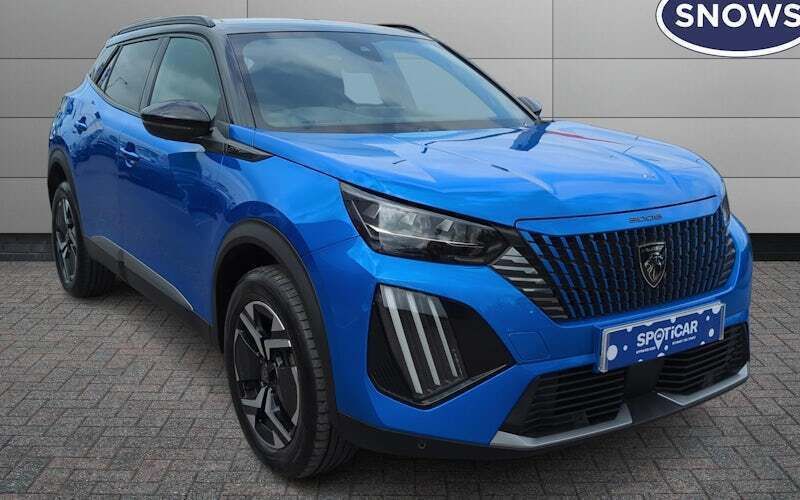 Blue Used 2023 Peugeot 2008 GT SUV | £17,785 (Fair price) - Image 1/4