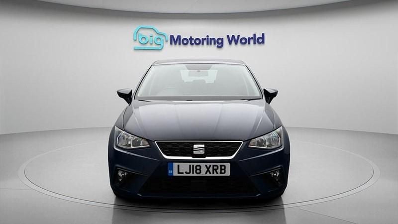 Used Seat Ibiza SE 95 HP (69 kW) 2018 Blue Hatchback