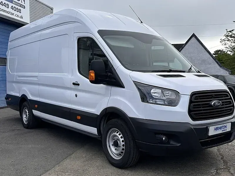 Used Ford Transit 130 HP (95 kW) 2019 White Van