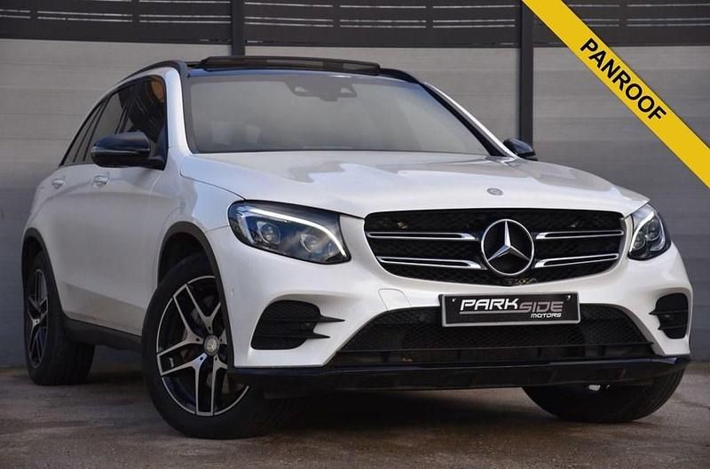 Used Mercedes GLC250 AMG line 2016 White SUV