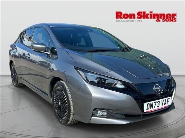 Grey Used 2023 Nissan Leaf Tekna Hatchback | £18,839 - Image 1/4
