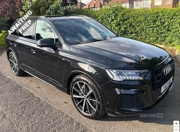 Black Used 2021 Audi Q7 Black Edition SUV | £37,995 (Fair price) - Image 1/3