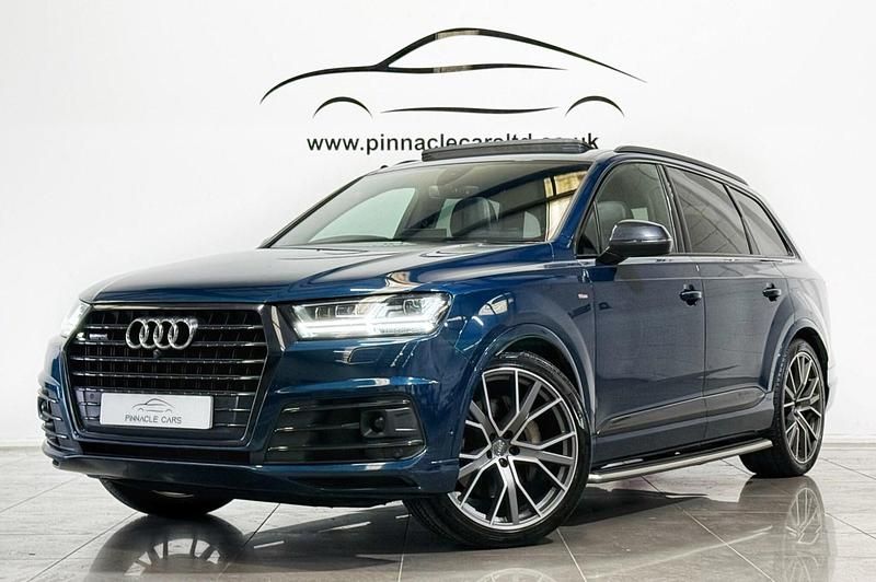 Blue Used 2018 Audi Q7 Advanced SUV | £30,990 (Fair price) - Image 1/3