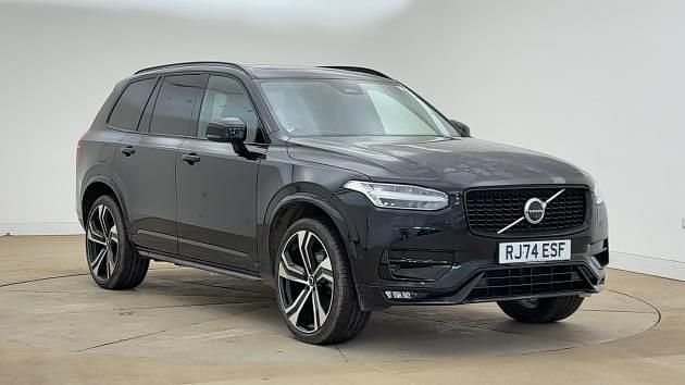 Onyx black Used 2024 Volvo XC90 Ultra SUV | £45,690 (Fair price) - Image 1/4