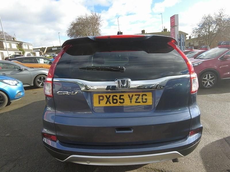 Used Honda CR-V SE 160 HP (117 kW) 2015 Blue SUV