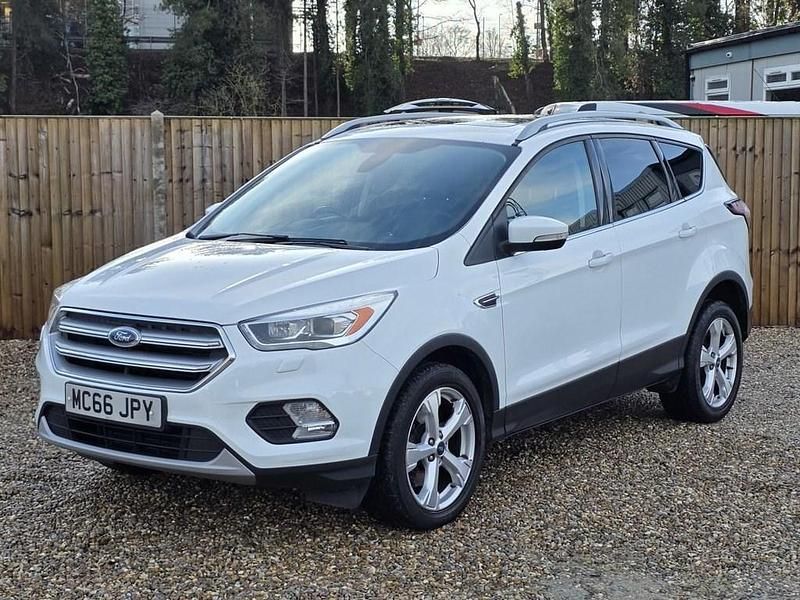 White Used 2017 Ford Kuga Titanium SUV | £9,200 (Fair price) - Image 1/4