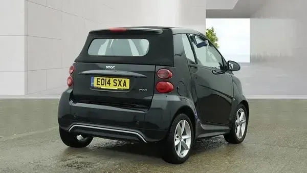 Used Smart ForTwo Cabrio Edition #1 2014 Black Cabriolet