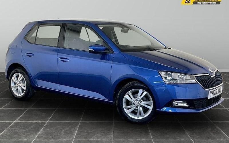 Blue Used 2020 Skoda Fabia SE Hatchback | £10,195 (Good price) - Image 1/2