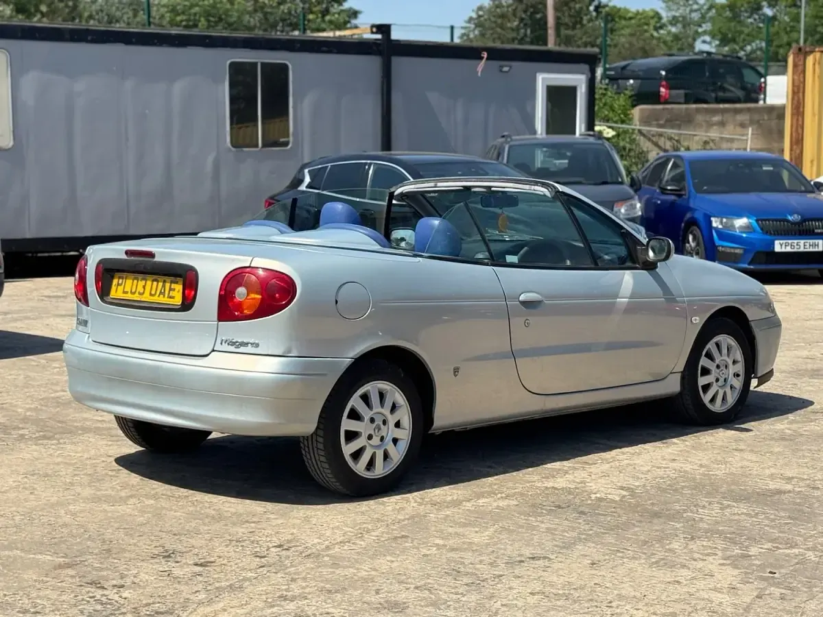 Used Renault Mégane Cabriolet 2003 Silver Cabriolet